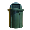 42 Gallon Trash Can with Dome Top Lid