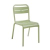 Cannes Stackable Armless Dining Chair with Commercial Frame - 8.5 lbs.