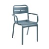 Cannes Dining Armchair with Stackable Resin Frame - 10 lbs.