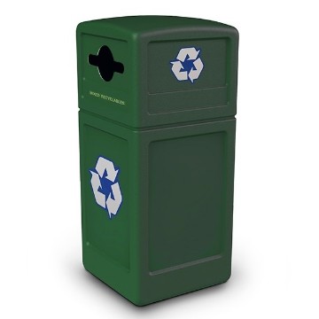 42 Gallon Polytec Recycling Container