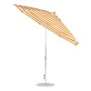 11 ft. Octagonal Auto Tilt Crank Market Umbrella - Fiberglass Ribs