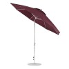 11 ft. Octagonal Auto Tilt Crank Market Umbrella - Fiberglass Ribs