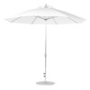 11 ft. Octagonal Crank Market Umbrella - Fiberglass Ribs