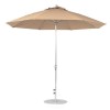 11 ft. Octagonal Crank Market Umbrella - Fiberglass Ribs