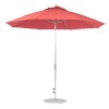 11 ft. Octagonal Crank Market Umbrella - Fiberglass Ribs