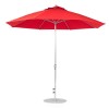 11 ft. Octagonal Crank Market Umbrella - Fiberglass Ribs
