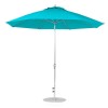 11 ft. Octagonal Crank Market Umbrella - Fiberglass Ribs