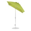 6.5 ft. Square Auto Tilt Crank Market Umbrella - Fiberglass Ribs