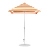 6.5 ft. Square Crank Lift Market Umbrella