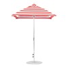 6.5 ft. Square Crank Lift Market Umbrella
