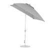 7.5 ft. Square Auto Tilt Crank Market Umbrella - Fiberglass Ribs