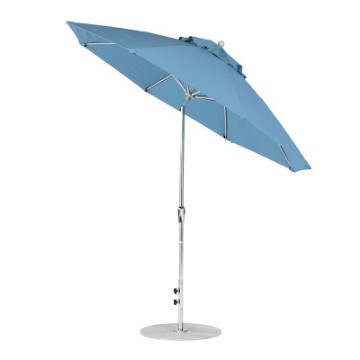 9 ft. Octagonal Auto Tilt Crank Market Umbrella