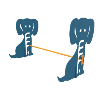 Dog Park Galvanized Steel Hurdle