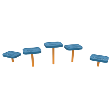 Dog Park Square Stepping Bone Pads
