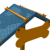 13 Ft. Dog Park Climbing Ramp Close-up