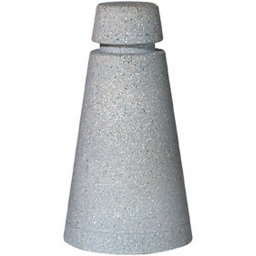 Cone Shaped Concrete Bollard 34" High
