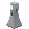Sanitizing Wipes Dispenser with 19-Gallon Trash Receptacle - 15 lbs.