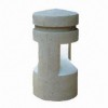 St. Pete Lighted Concrete Bollard - Surface