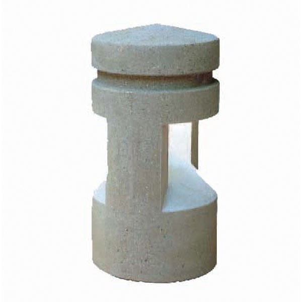 St. Pete Lighted Concrete Bollard - Surface