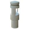 St. Pete Lighted Concrete Bollard - In-ground