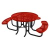 RHINO ADA Round Picnic Table for Universal Access