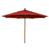 11 Ft. Octagonal Market Umbrella - Bambusa Style - Simulated Bamboo Pole - Marine Grade Fabric