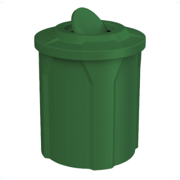 42 Gallon Trash Can with Bug Barrier Lid