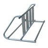 “W” Bike Rack 18 Space - 10 Foot - Galvanized