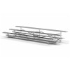 15 ft. Low Rise 3 Row Bleachers - All Aluminum