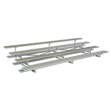 21 Foot 4 Row Aluminum Bleacher - Portable
