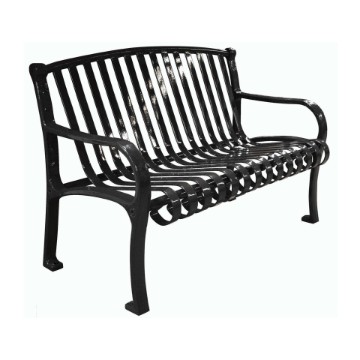 4 ft. Contour Bench with Arched Back and Arms