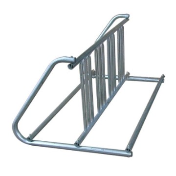 	“W” Bike Rack 8 Space - 5 Foot - Galvanized