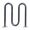 5 Space - 3 Loop Bike Rack - Galvanized Steel - Surface Mount