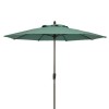 9 Ft. Market Umbrella - Two Piece Powder Coated Pole - Marine Grade Fabric