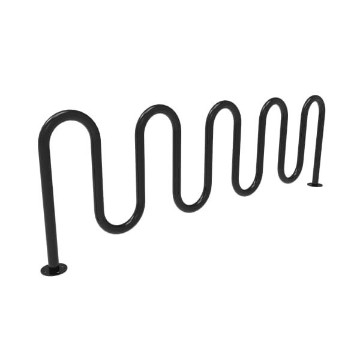 11 Space - 9 Loop Bike Rack - Galvanized Steel