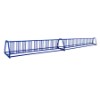  A Frame 36 Space Bike Rack - 20 Foot - Galvanized Steel - Portable