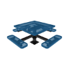 ELITE Series Pedestal Picnic Table Thermoplastic