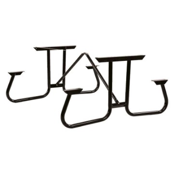 Frame Kit For 12 Ft Picnic Table - Welded 1 5/8" Galvanized Steel - Portable