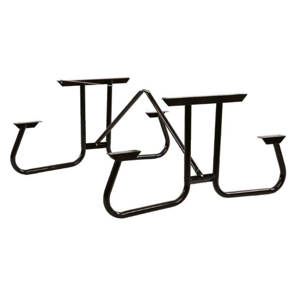 Frame Kit For 12 Ft Picnic Table - Welded 1 5/8" Galvanized Steel - Portable