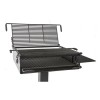 Group Park BBQ Grill With 1368 Sq. Inch Cooking Surface - Pedestal Surface Mounted