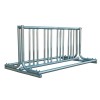 J Frame 14 Space Bike Rack - Galvanized Or Powder Coated - Portable