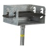 Park Grill - 300 Sq. Inch Cooking Surface - Galvanized Steel - Inground Mount