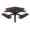 Octagonal Pedestal Picnic Table RHINO