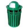 Round 36 Gallon Decorative Trash Can