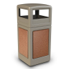 42 Gallon Plastic Trash Can With Dome Top