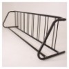 9 Space Grid Bike Rack Black Scene