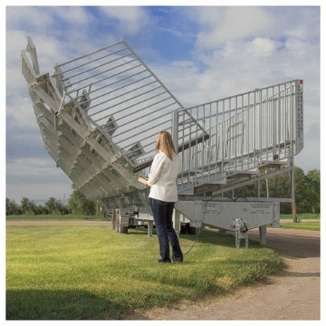 9 Row 30 Ft. Towable Bleacher 
