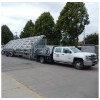 9 Row 30 Ft. Towable Bleacher Hitched