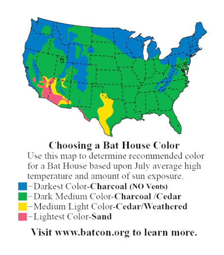 3 Chamber Recycled Plastic Bat House - Park Tables