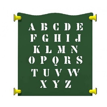 Alphabet Activity Panel
